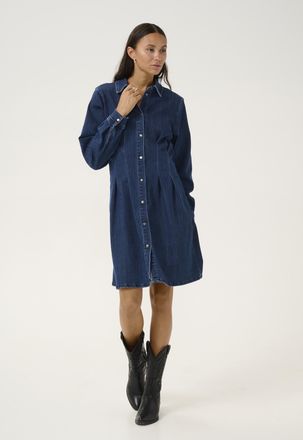 Kaffe Jurk Tight fit dark blue