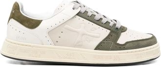 Premiata Sneakers, male, Green, 9 UK, Green Iconic Trainers with Perforations