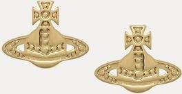 Vivienne Westwood Marinetta Earrings Gold Swarovski Crystals Women