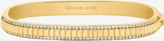 Michael Kors Pav&eacute; Gold-Tone Brass Bracelet