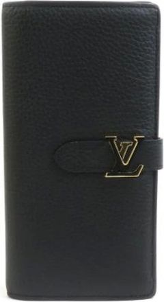 Louis Vuitton Pre-owned Wallets, female, Black, Size: ONE SIZE Pre-owned Leather Wallet