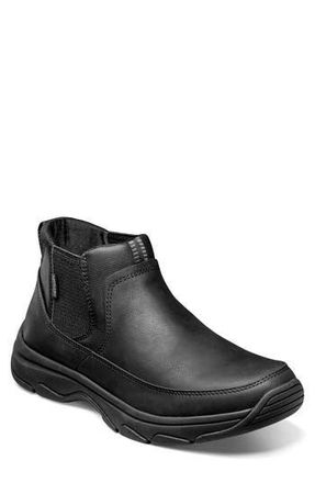 Nunn Bush Excavate Water Resistant Moc Toe Boot in Black at Nordstrom Rack, Size 10.5