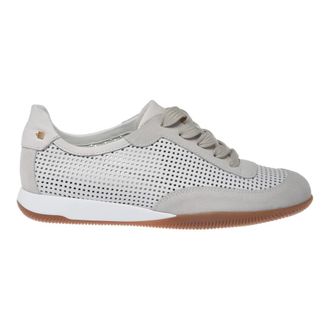 Baldinini Perforated Leather Trainers - female - Baldinini - Sneakers - White - 4 1/2 UK - Shoes