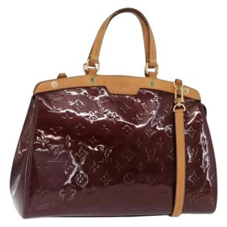 Louis Vuitton Pre-owned Handbags, female, Purple, Size: ONE SIZE Pre-owned Vintage Hand Bag