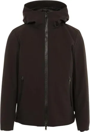 Woolrich Chaqueta con Capucha Pacific Softshell - Jackets - Hombre - Negro - XL