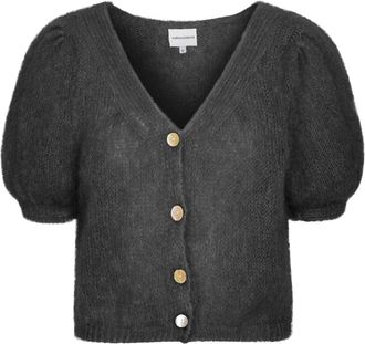 Americandreams Harper Cardigan - Dames - Vesten - Zwart - L - Wol - Truien & Vesten