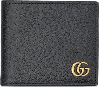 Gucci Portemonnee met GG-plakkaat - Zwart