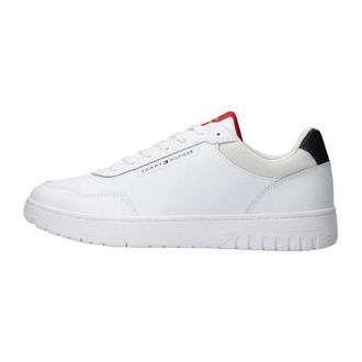 Tommy Hilfiger Heren, Schoenen, Wit, Maat: 43 EU Leer