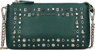 La Carrie Tassen, Dames, Groen, ONE Size, Cross Body Bags