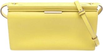 Herm&egrave;s Borsa a spalla vintage Pre-owned - - Pre-owned - Donna - Giallo - ONE SIZE