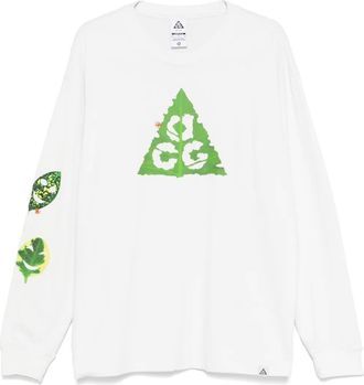 Nike T-shirt ACG a maniche lunghe - Bianco