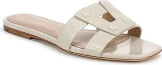 Veronica Beard Via Slide Sandal in Ecru at Nordstrom, Size 5.5