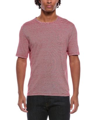 Slowear Slowear Crewneck Stripe Linen-Blend T-Shirt