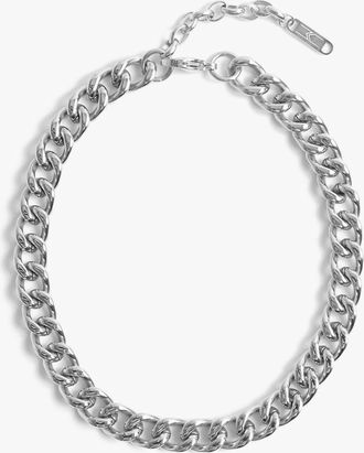 Marrin Costello Womens Queens Choker Necklace In Silver