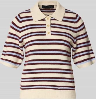 Vero Moda Regular Fit Strickpullover mit Woll-Anteil Modell CANNA in Bordeaux, Gr&ouml;&szlig;e XL