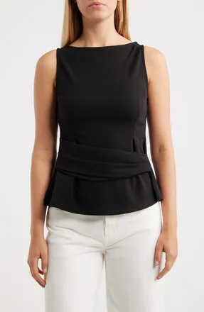 Nikki Lund Silva Sleeveless Top in Black at Nordstrom, Size X-Small