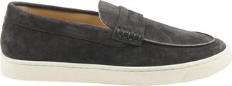Brunello Cucinelli Loafers - Heren - Loafers - Grijs - 41 1/2 EU - Schoenen