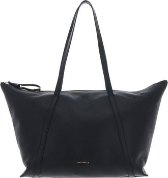 Coccinelle Leather shopper bag Nory Handbag Noir black