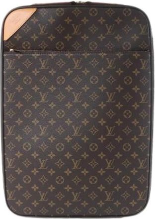 Louis Vuitton Pre-owned Pegase 50 - unisex - Vintage Weekendtas - Bruin - ONE Size - Leer - Vintage