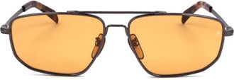 David Beckham Db 7049/G/S Rectangular Metal Frame Sunglasses