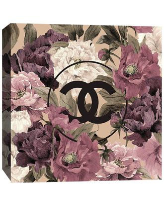 Fairchild Paris William Morris Inspired Chanel Floral By Kristie Millan Wall Art