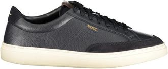 HUGO BOSS Kieran Tenn - Heren - Sneakers - Blauw - 40 EU - Leer - Schoenen