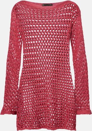 Vix Belle open-knit beach cover-up