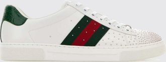 Gucci Sneakers Ace in pelle con micro borchie
