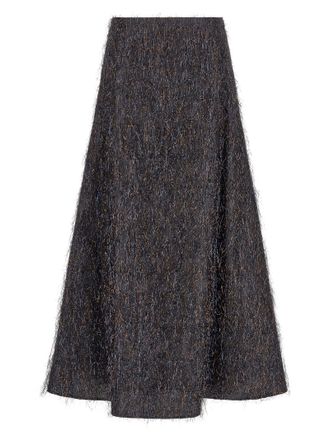 PESERICO Viscose Midi Womens Skirt