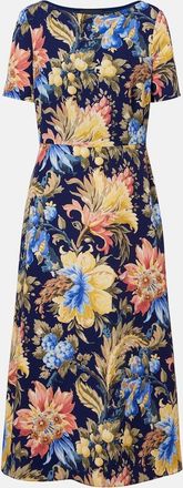 Etro Floral midi dress