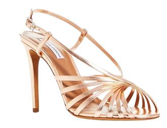 Tabitha Simmons Tabitha Simons Rose Gold Jazz Slingback Heels Size 40