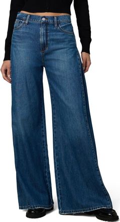 Joe's The Side Pleat High Waist Wide Leg Jeans in Cherished at Nordstrom, Size 30