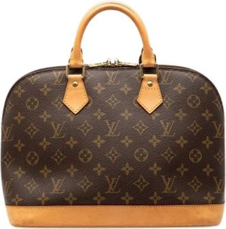 Louis Vuitton Pre-owned Handbags, female, Brown, Size: ONE SIZE Pre-owned Alma PM
