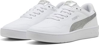 Puma Sneakers Court Lally Metallizzato Whisper da donna, Accessori, Bianco, 35.5