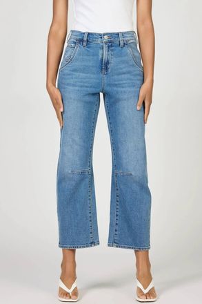 Dear John Denim Teddi Barrel Leg Pants In Kenny