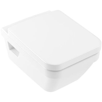 Villeroy & Boch Architectura - Inodoro Suspendido Con Asiento Softclosing, Directflush, Ceramicplus, Blanco Alpino 5685hrr1