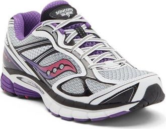 Saucony Gender Inclusive ProGrid Guide 7 Sneaker in White/drupe at Nordstrom, Size 8.5