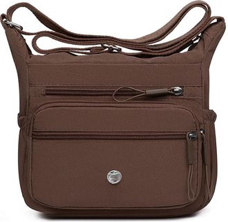 Generic Womens Shoulder Bag, Multi-Pockets Crossbody Bags for Women, Nylon Waterproof Crossbody Bag with Adjustable Shoulder Strap, Messenger Bag for Shopping