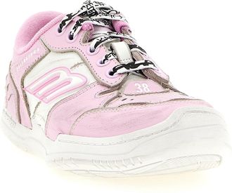 Balenciaga Womens Multicolor Calfskin Athletic Sneakers