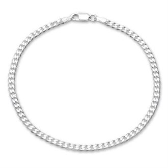 Unique 925 Silberarmband: Panzerarmband Silber 3mm