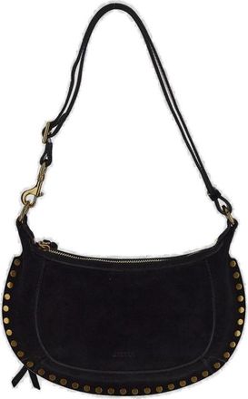 Isabel Marant Oskan Moon Zipped Medium Shoulder Bag