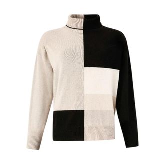 D.exterior Turtlenecks, female, Multicolor, Size: L Rib Turtleneck
