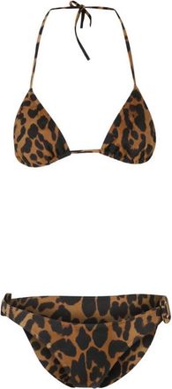 Tom Ford Set bikini con stampa - Marrone