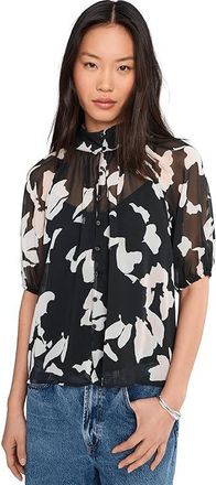 Sanctuary Keep Me Close Blouse Womens Clothing Petal Whisper : LG (US 10-12), Polyester
