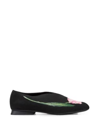 Camper Loafers With Flower Loafer