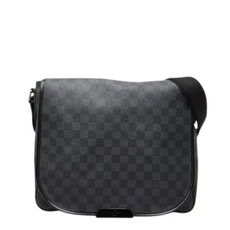 Louis Vuitton Pre-owned Cross Body Bags, male, Black, Size: ONE SIZE Pre-owned Vintage Shoulder Bag