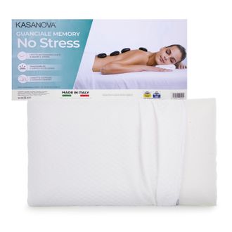 KASANOVA Cuscino guanciale memory No Stress