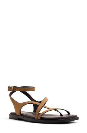 G.H. Bass & Co. Palmer Ankle Strap Sandal in Light Brown at Nordstrom, Size 5.5