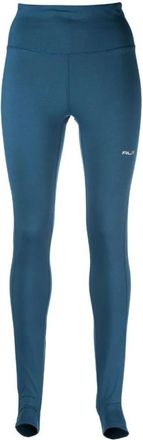Ralph Lauren Ankle Legging - Dames - Leggings - Blauw - XS - Polyester - Broeken