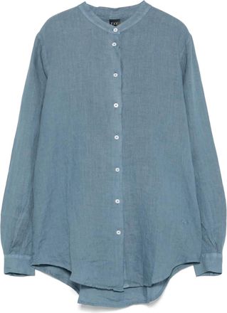 Fay Camicia in lino - Blu